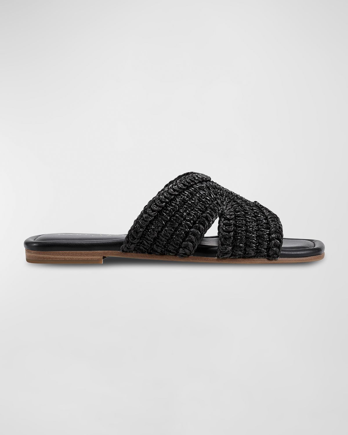Marc Fisher LTD Narda Woven Raffia Flat Slide Sandals | Thumbnail 5 Marc Fisher LTD Narda Woven Raffia Flat Slide Sandals | Thumbnail 5