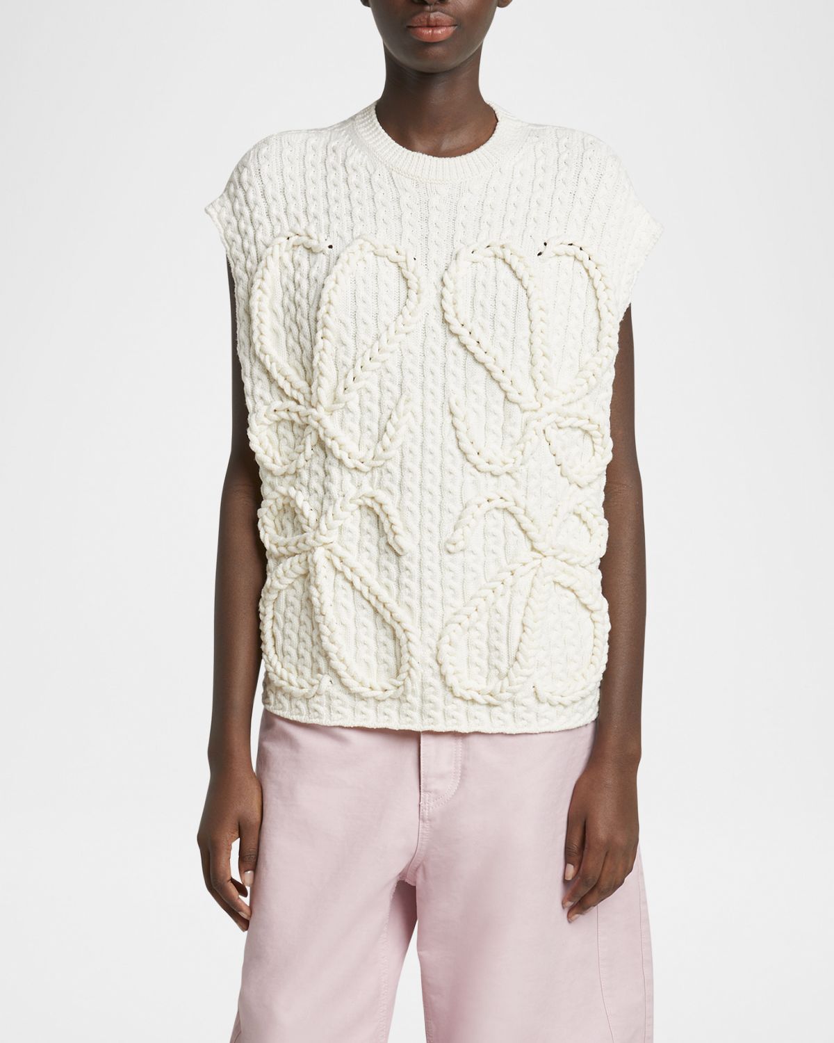 Loewe Anagram Sleeveless Sweater