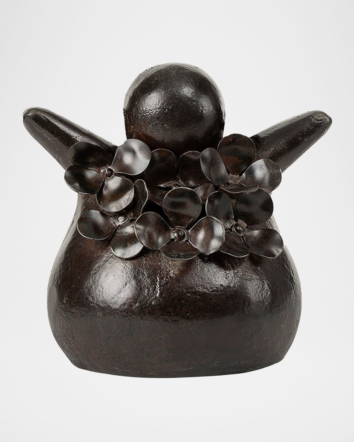 Jan Barboglio Angel con Flores Bank