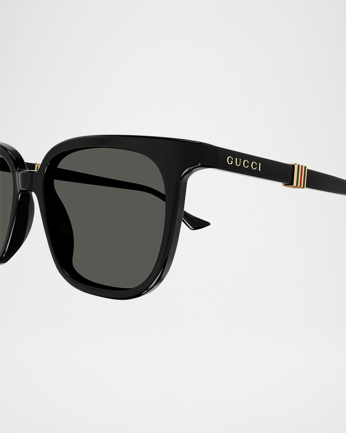 Gucci Men 's Acetate Rectangle Sunglasses