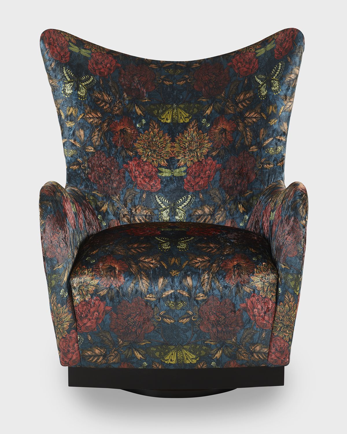 Massoud Vesper Swivel Wing Chair