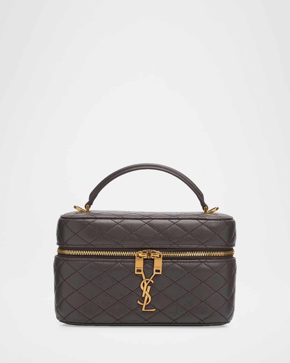 Saint Laurent Gaby Vanity Quilted Leather Bag | Thumbnail 8