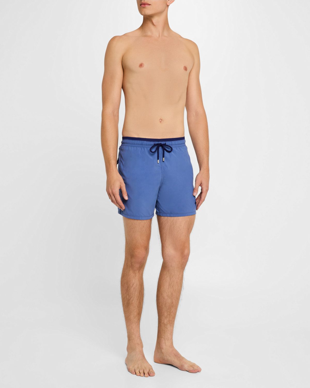 Vilebrequin Men 's Les Unis Bicolor Swim Trunks
