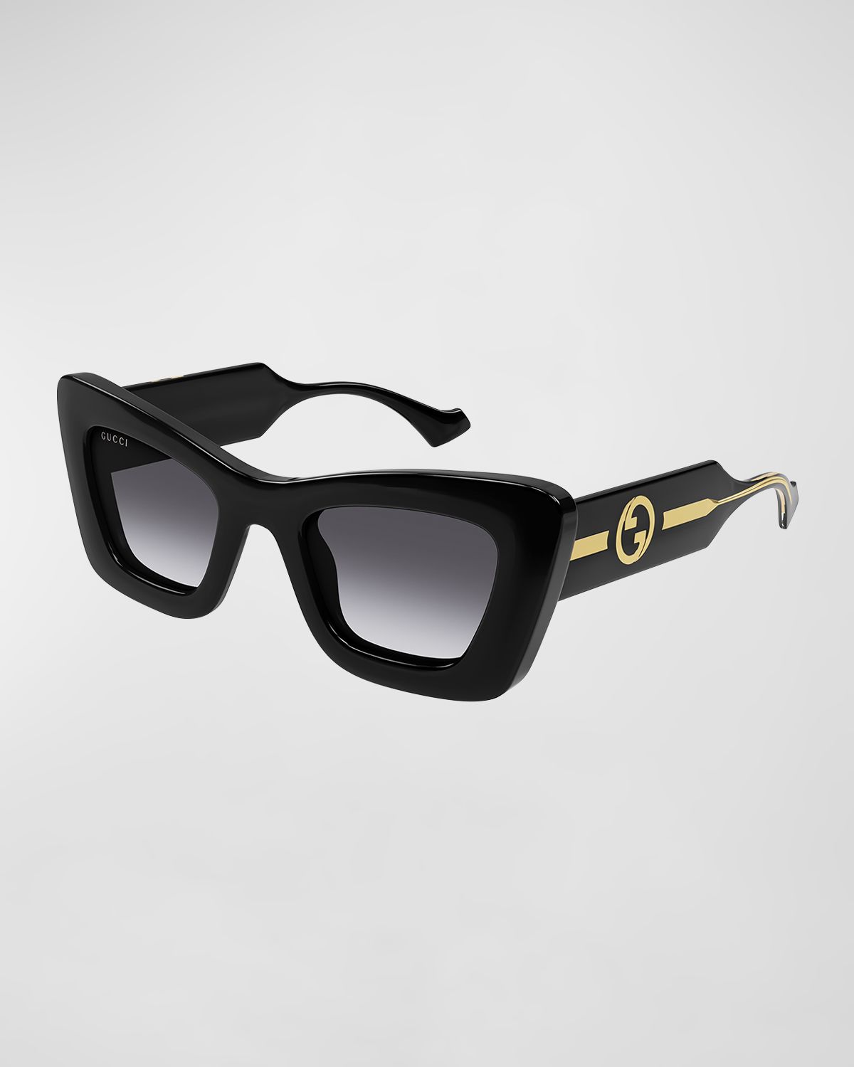 Gucci GG Plastic Cat-Eye Sunglasses