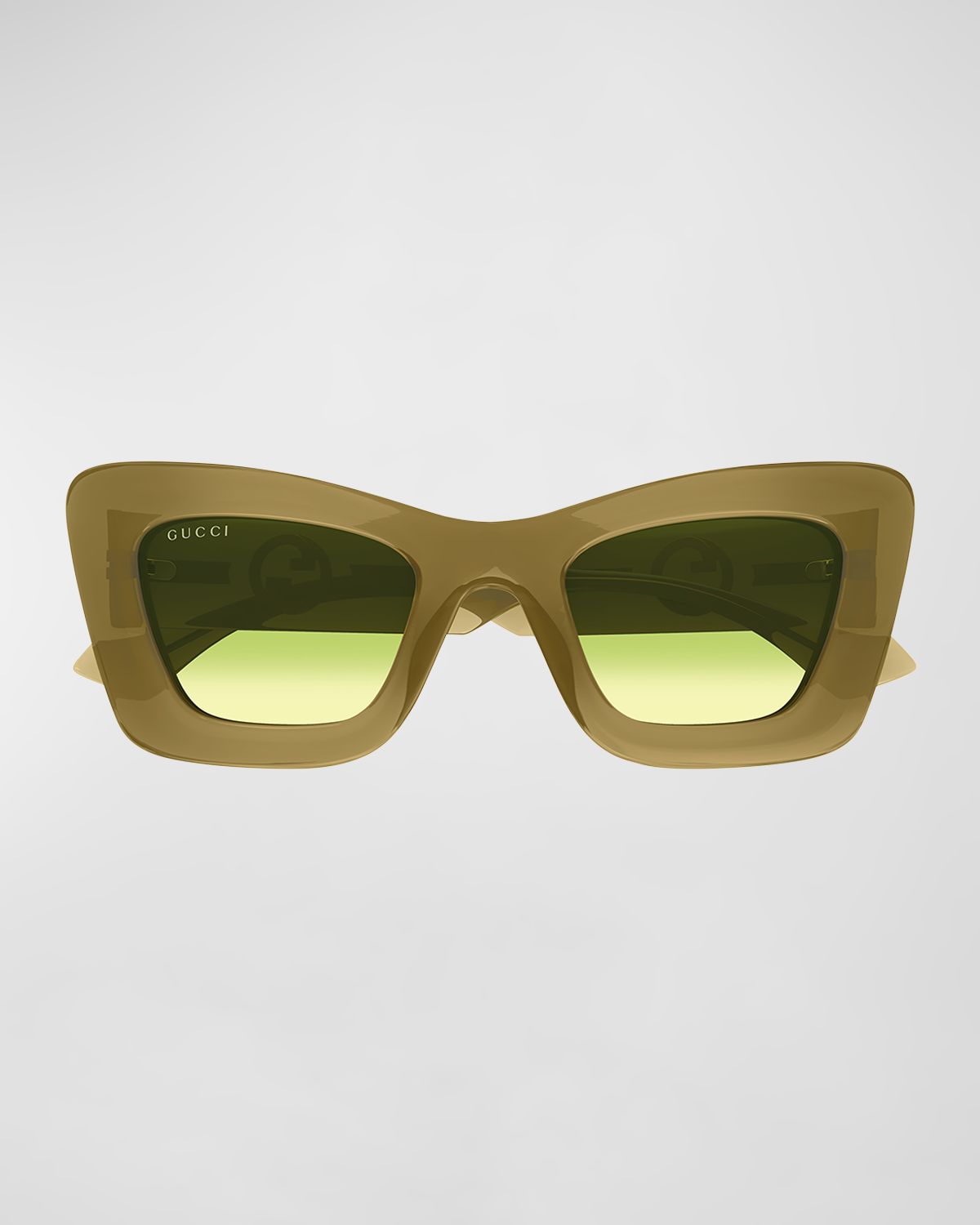 Gucci GG Plastic Cat-Eye Sunglasses