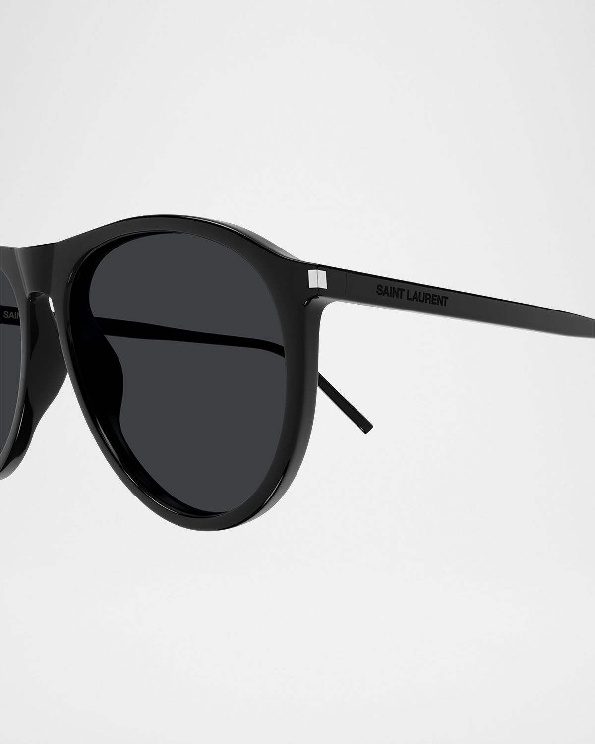 Saint Laurent Men 's Sl 667 Acetate Oval Sunglasses