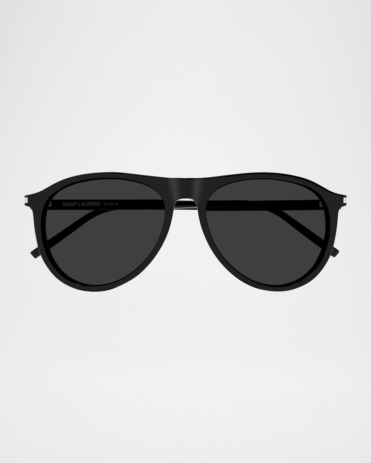Saint Laurent Men 's Sl 667 Acetate Oval Sunglasses