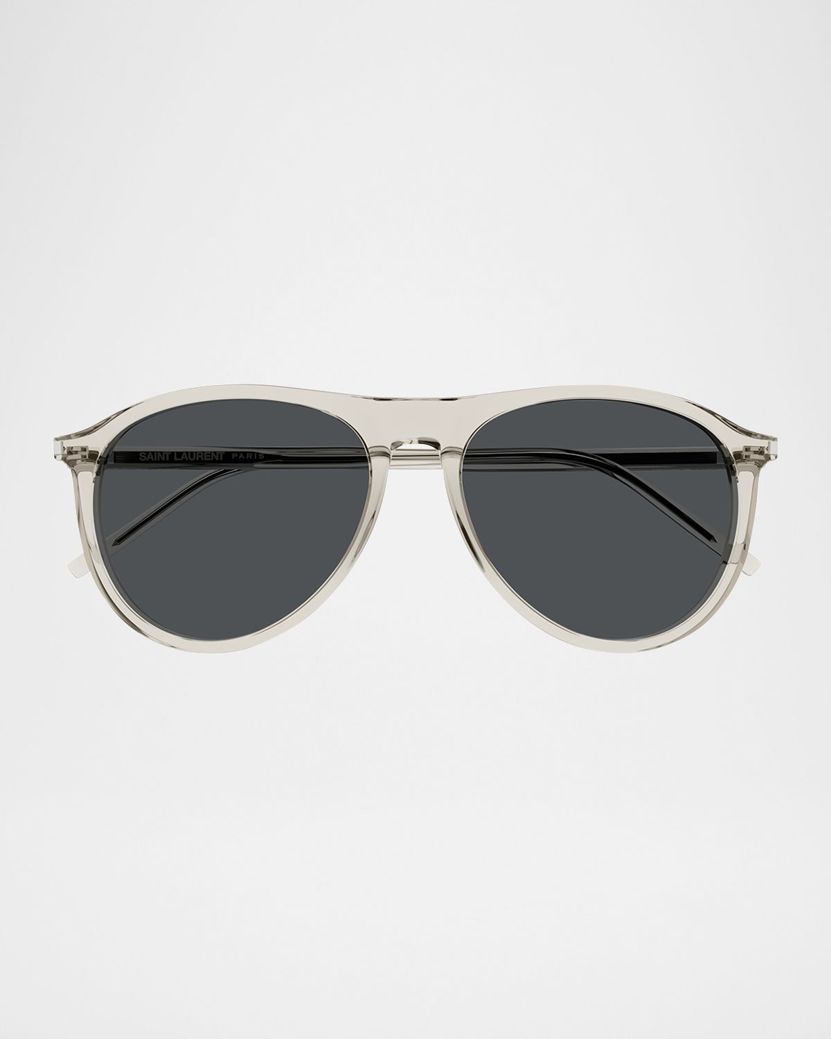 Saint Laurent Men 's Sl 667 Acetate Oval Sunglasses