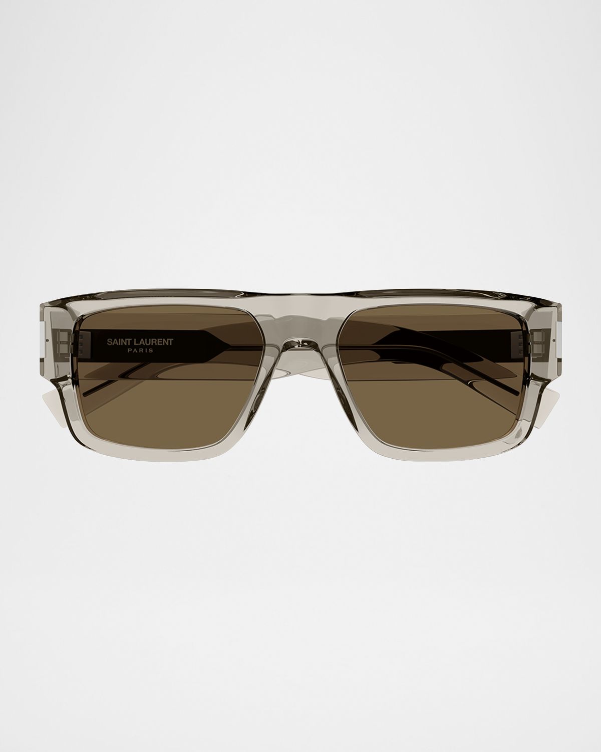 Saint Laurent Men 's SL 659 Acetate Rectangle Sunglasses