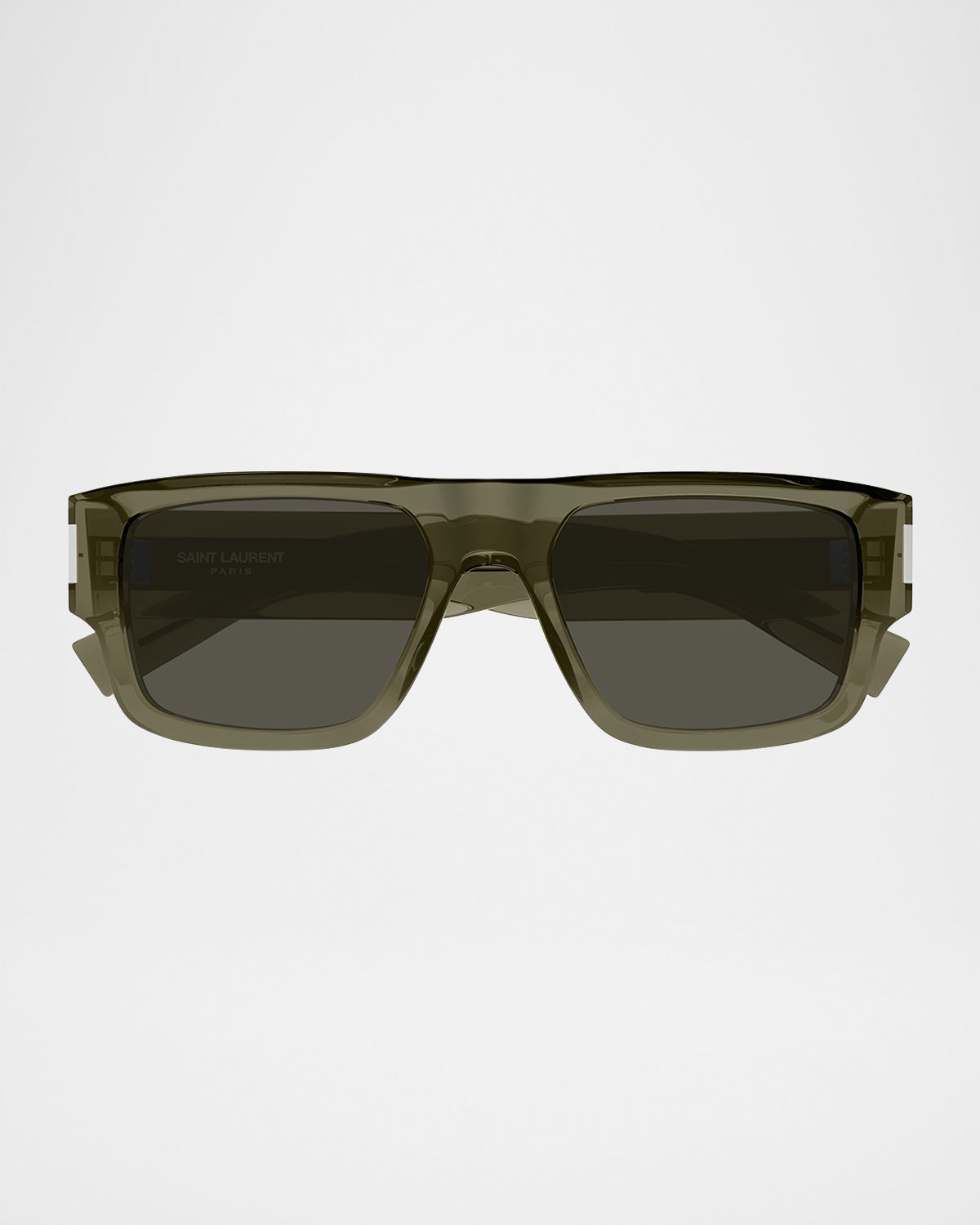 Saint Laurent Men 's SL 659 Acetate Rectangle Sunglasses