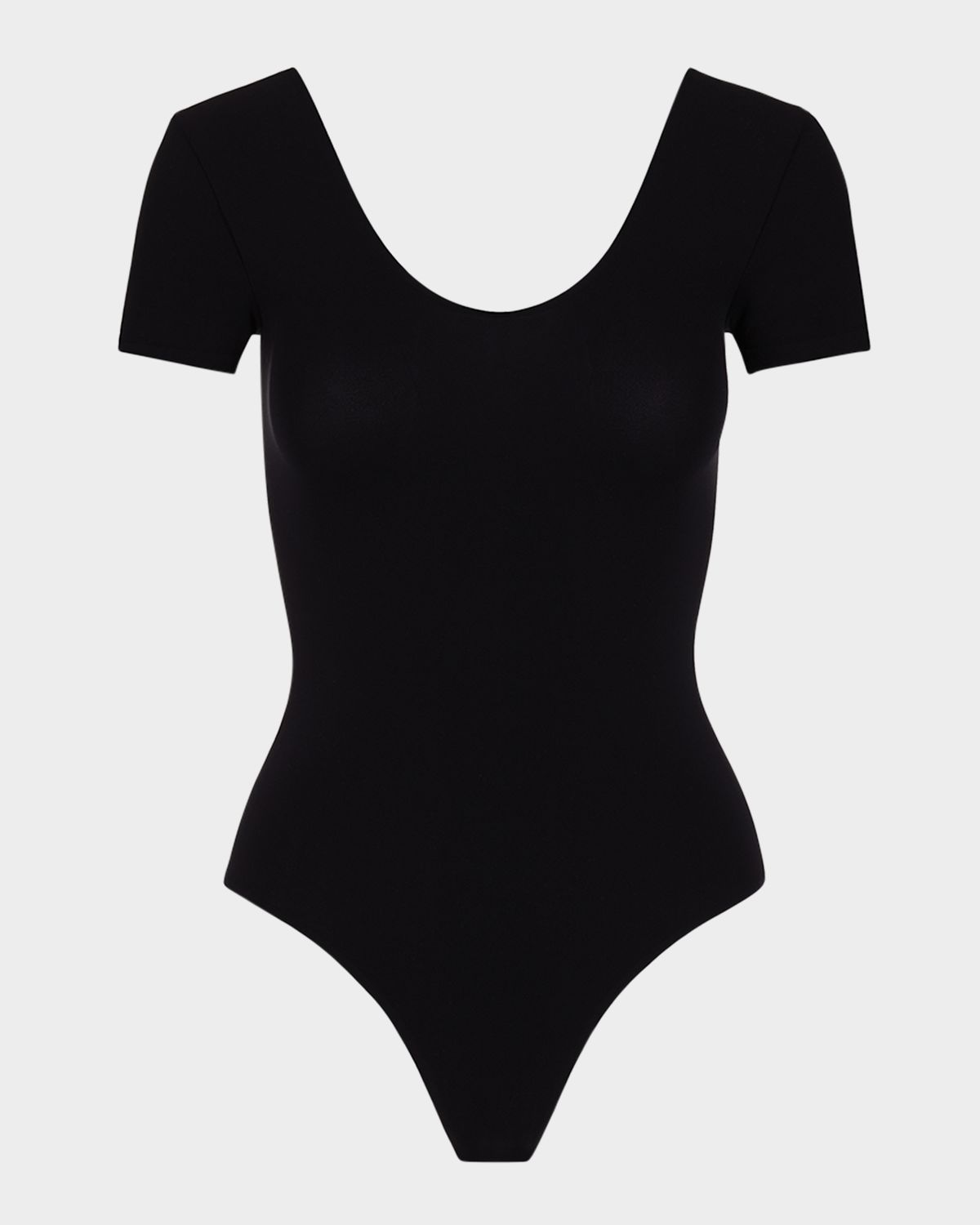 Commando Ballet Scoop-Neck Microfiber Bodysuit