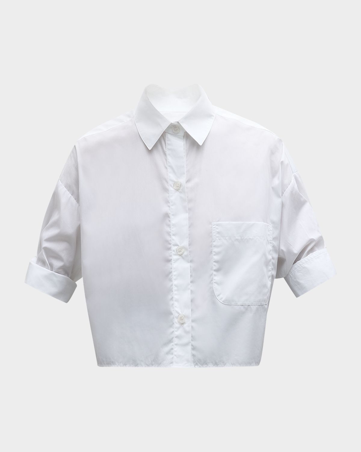 TWP Next Ex Cropped Shirt in Superfine Cotton | Thumbnail 8 TWP Next Ex Cropped Shirt in Superfine Cotton | Thumbnail 8