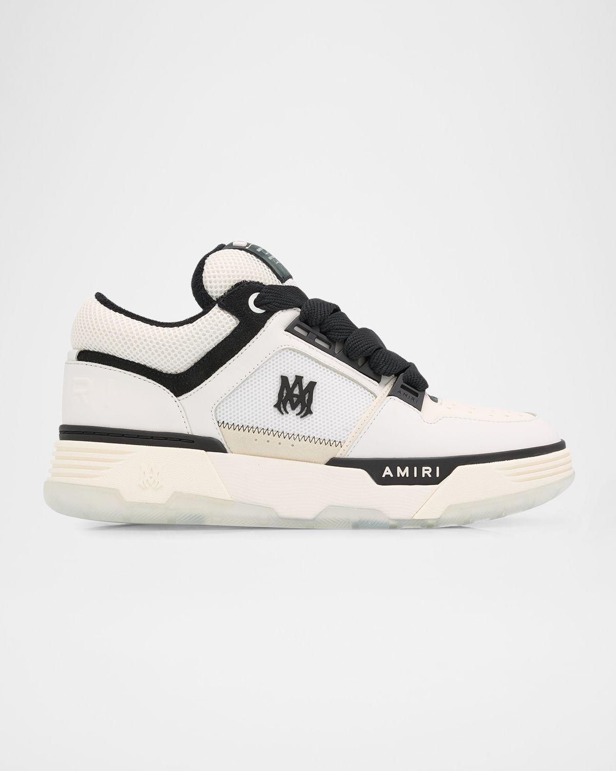 Amiri Men 's MA-1 Leather & Mesh Low-Top Sneakers