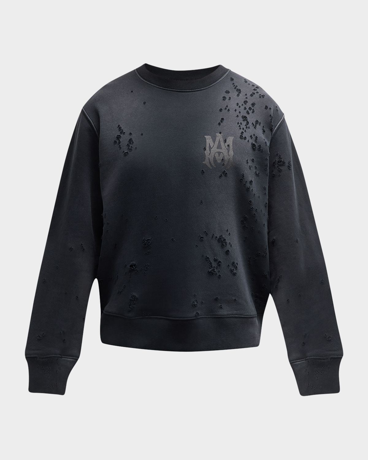 Amiri Men 's MA Logo Shotgun Sweatshirt