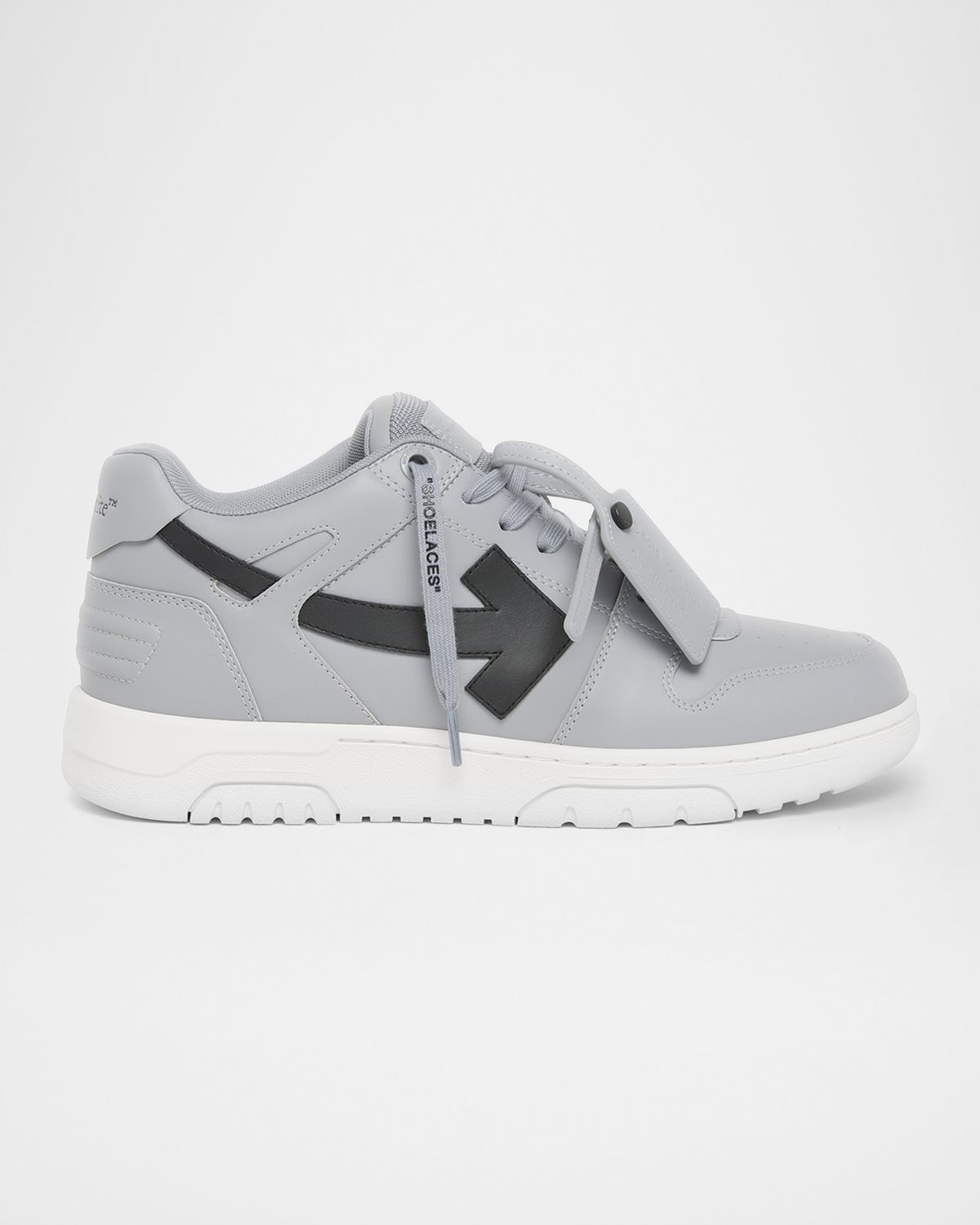 Off-White Men 's Out Of Office Leather Low-Top Sneakers