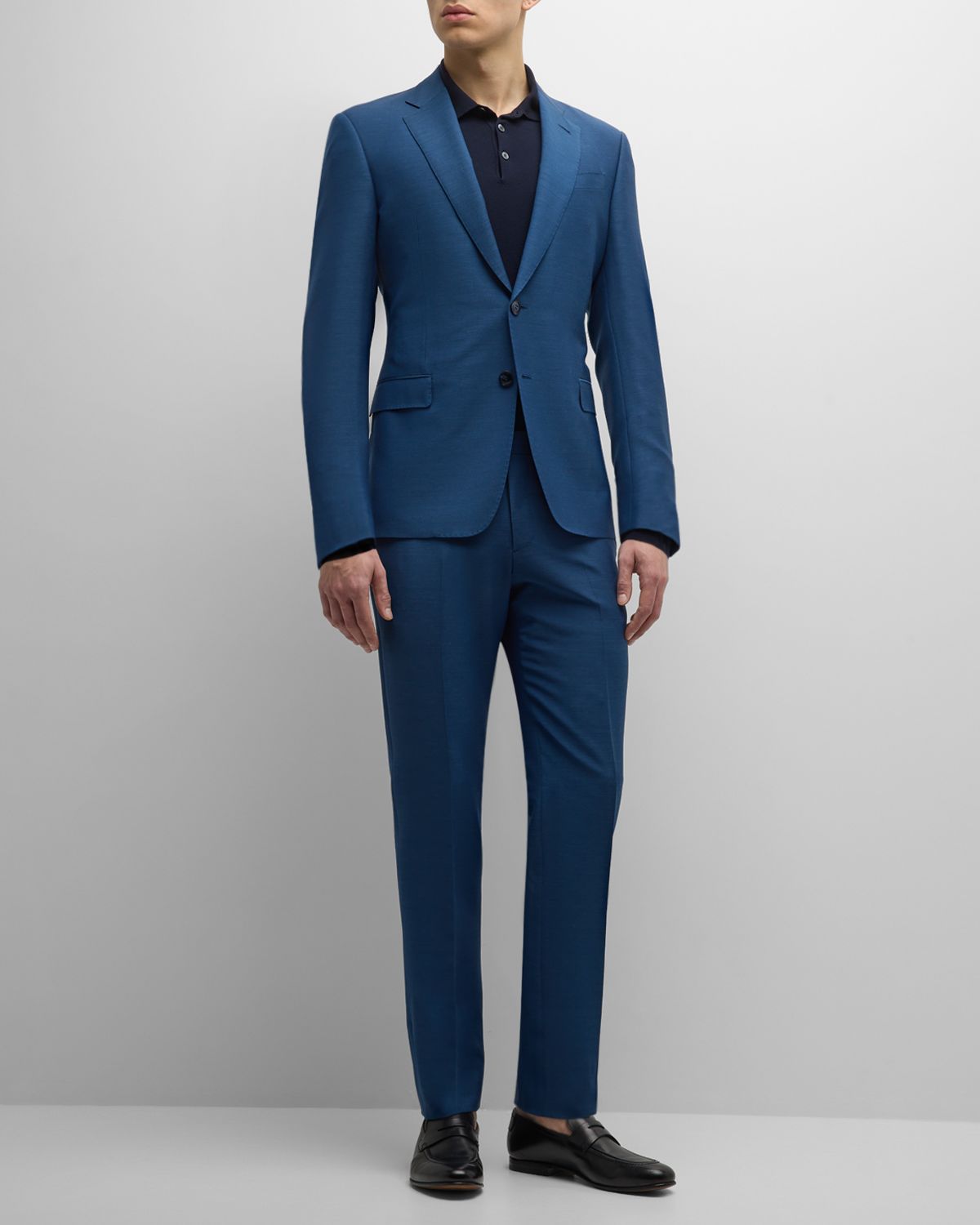 Giorgio Armani Men 's Solid Wool-Blend Suit