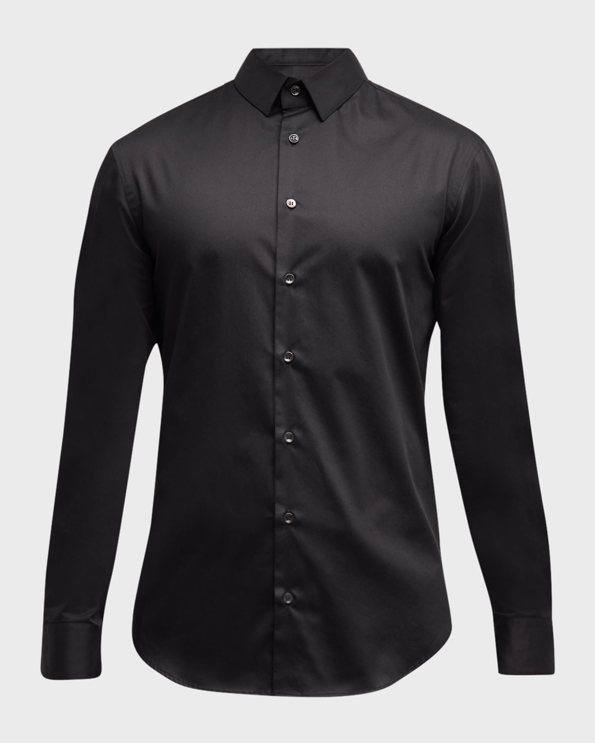 Giorgio Armani Men 's Basic Sport Shirt | Thumbnail 8 Giorgio Armani Men 's Basic Sport Shirt | Thumbnail 8