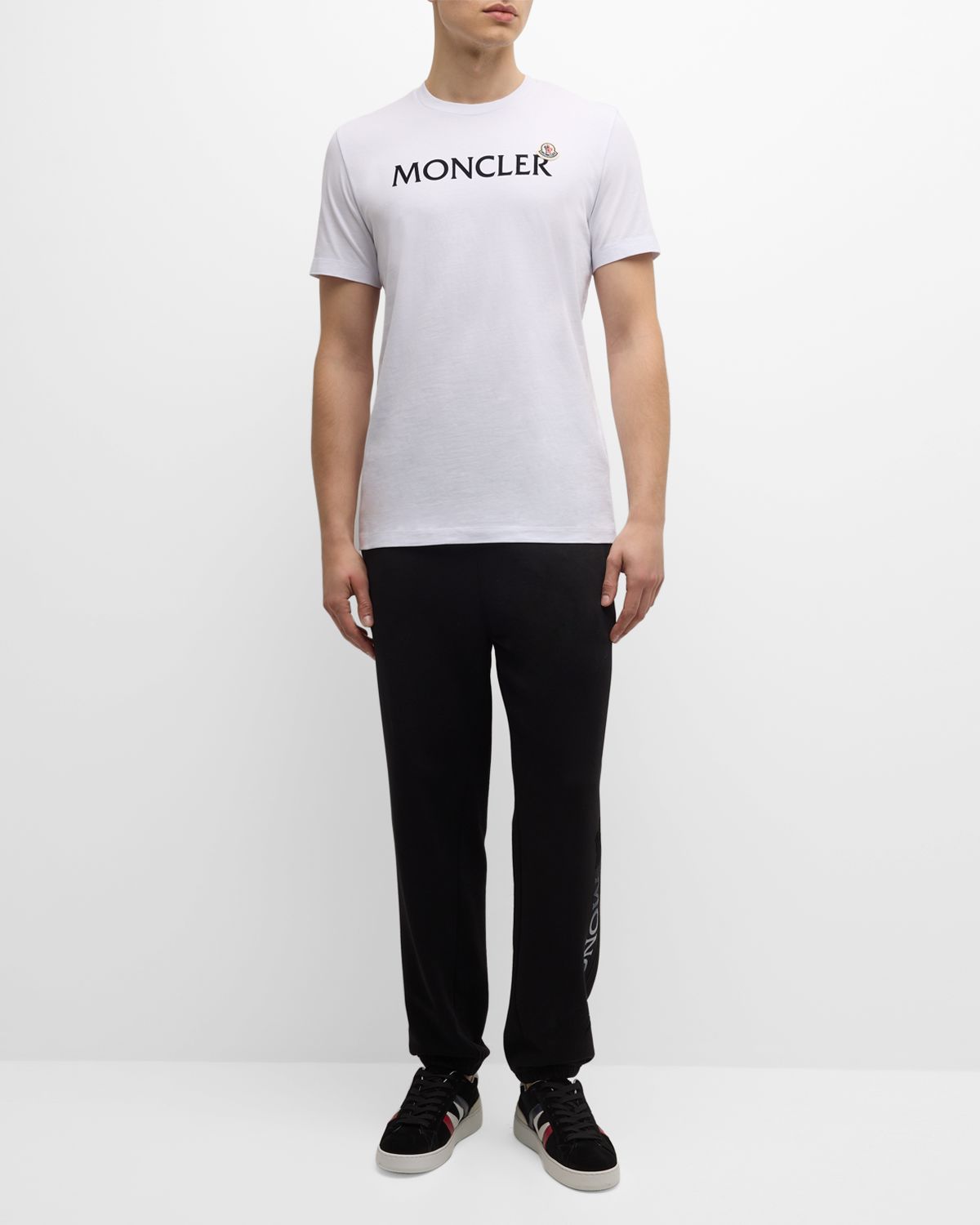 Moncler Men 's Logo T-Shirt with Patch