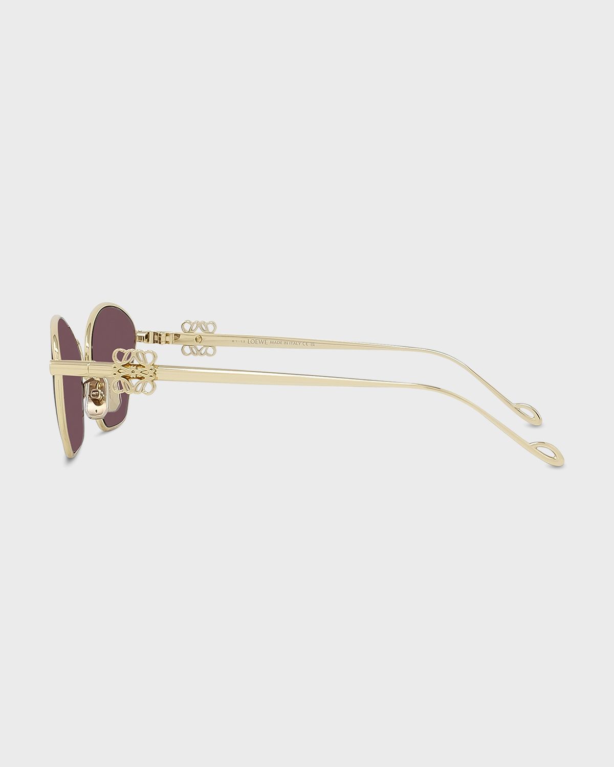 Loewe Anagram Metal Cat-Eye Sunglasses