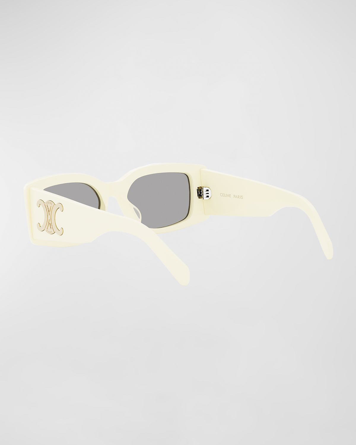 Celine Triomphe Acetate Rectangle Sunglasses