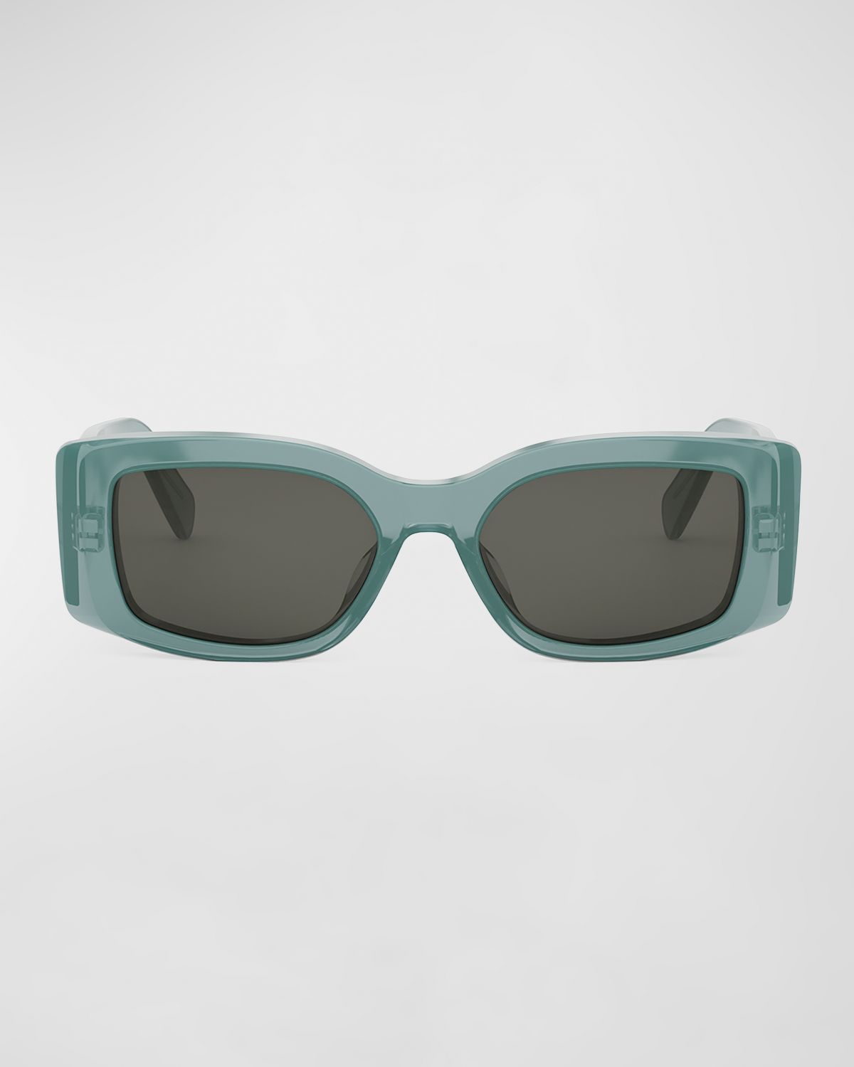 Celine Triomphe Acetate Rectangle Sunglasses
