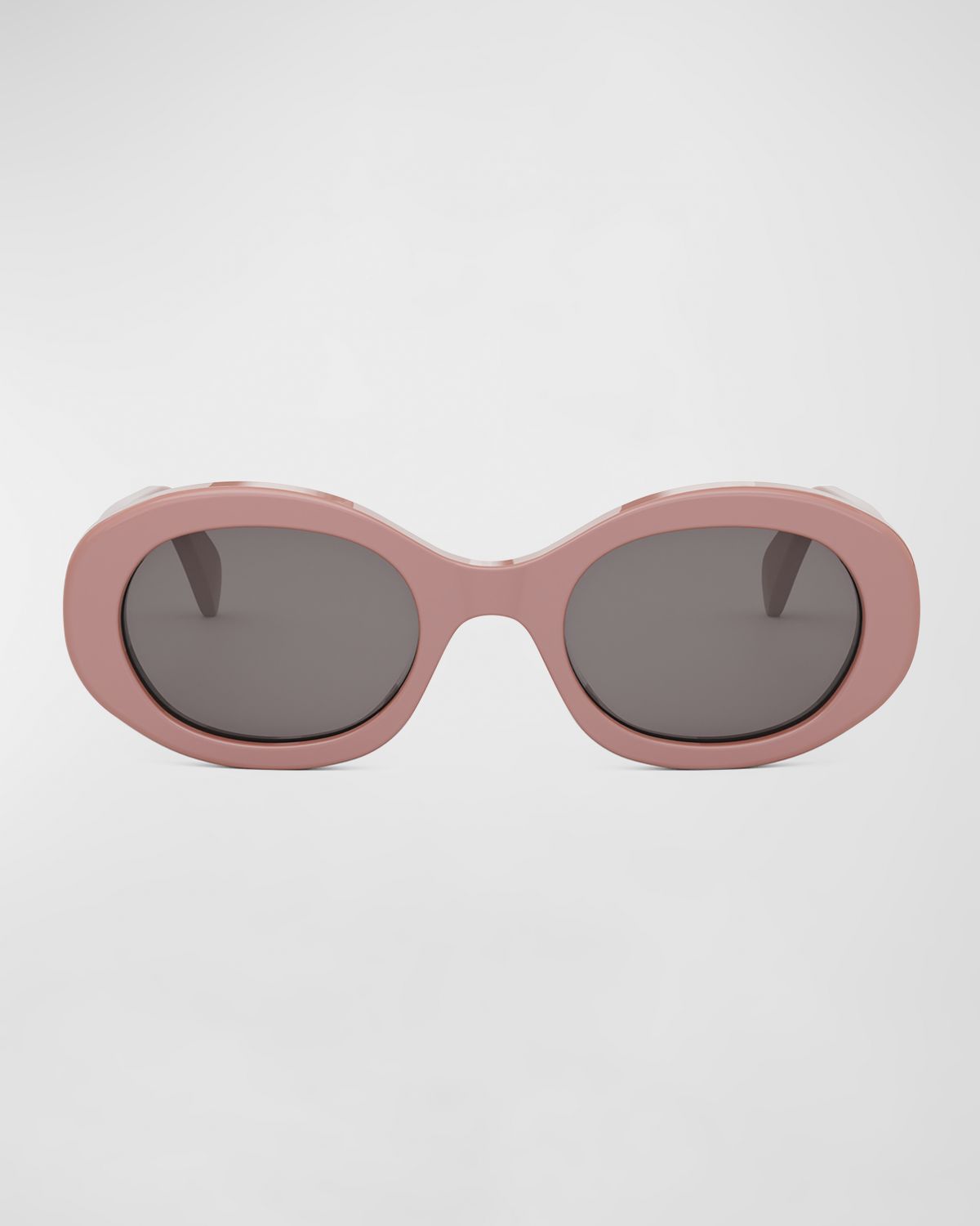 Celine Triomphe Acetate Oval Sunglasses