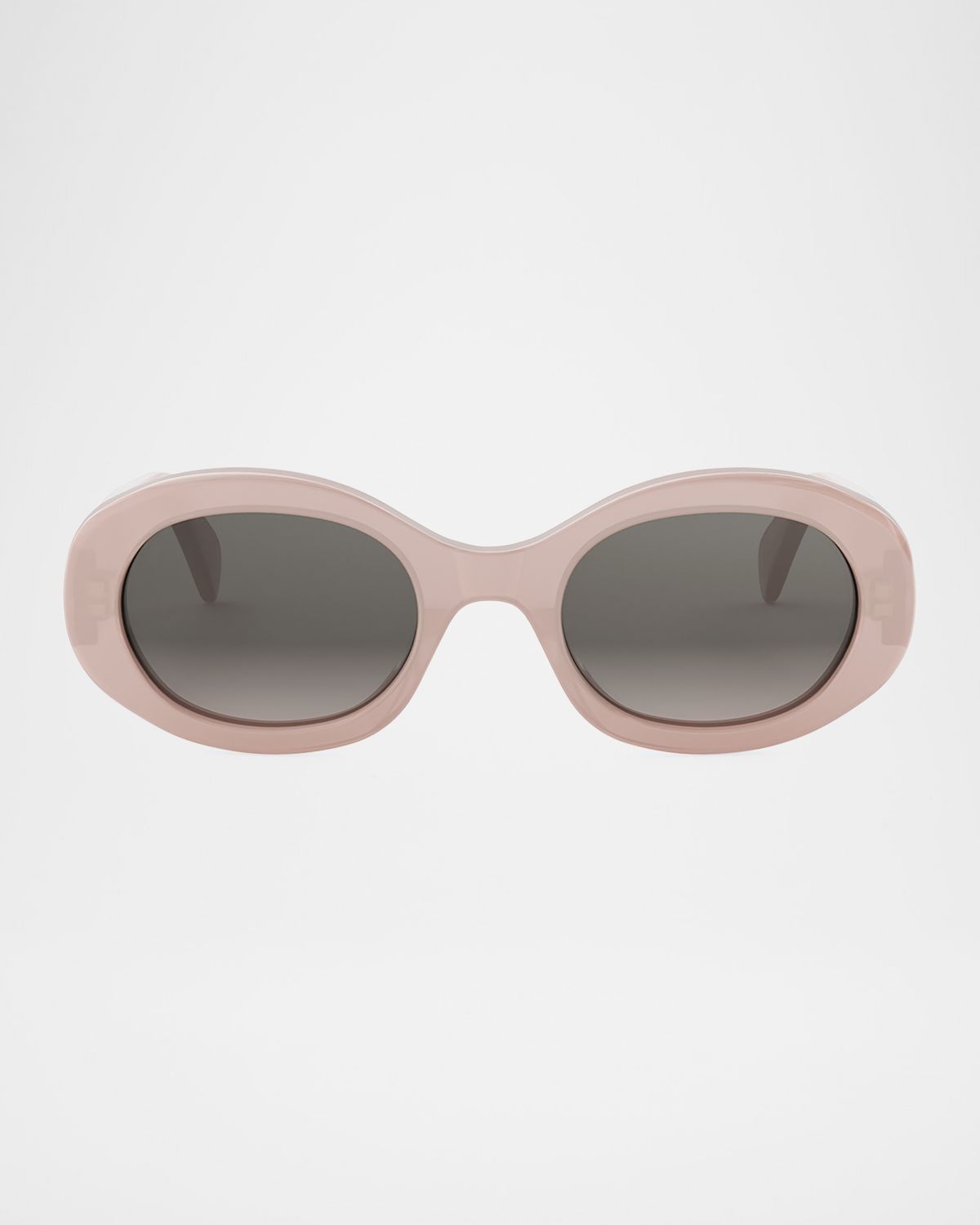 Celine Triomphe Acetate Oval Sunglasses