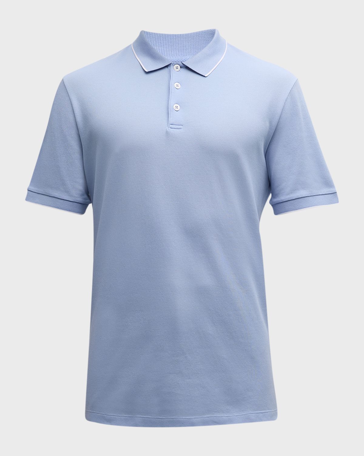 Giorgio Armani Men 's Tipped Polo Shirt