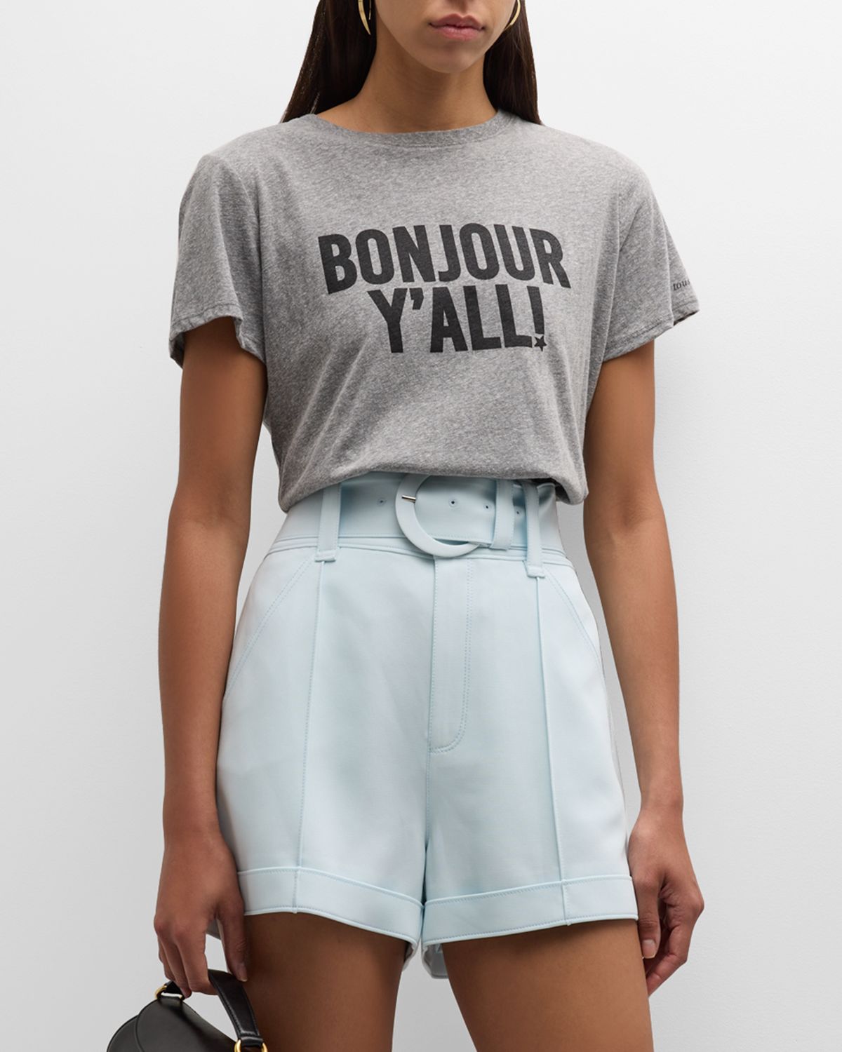 Cinq a Sept Bonjour Y 'all Short-Sleeve T-Shirt