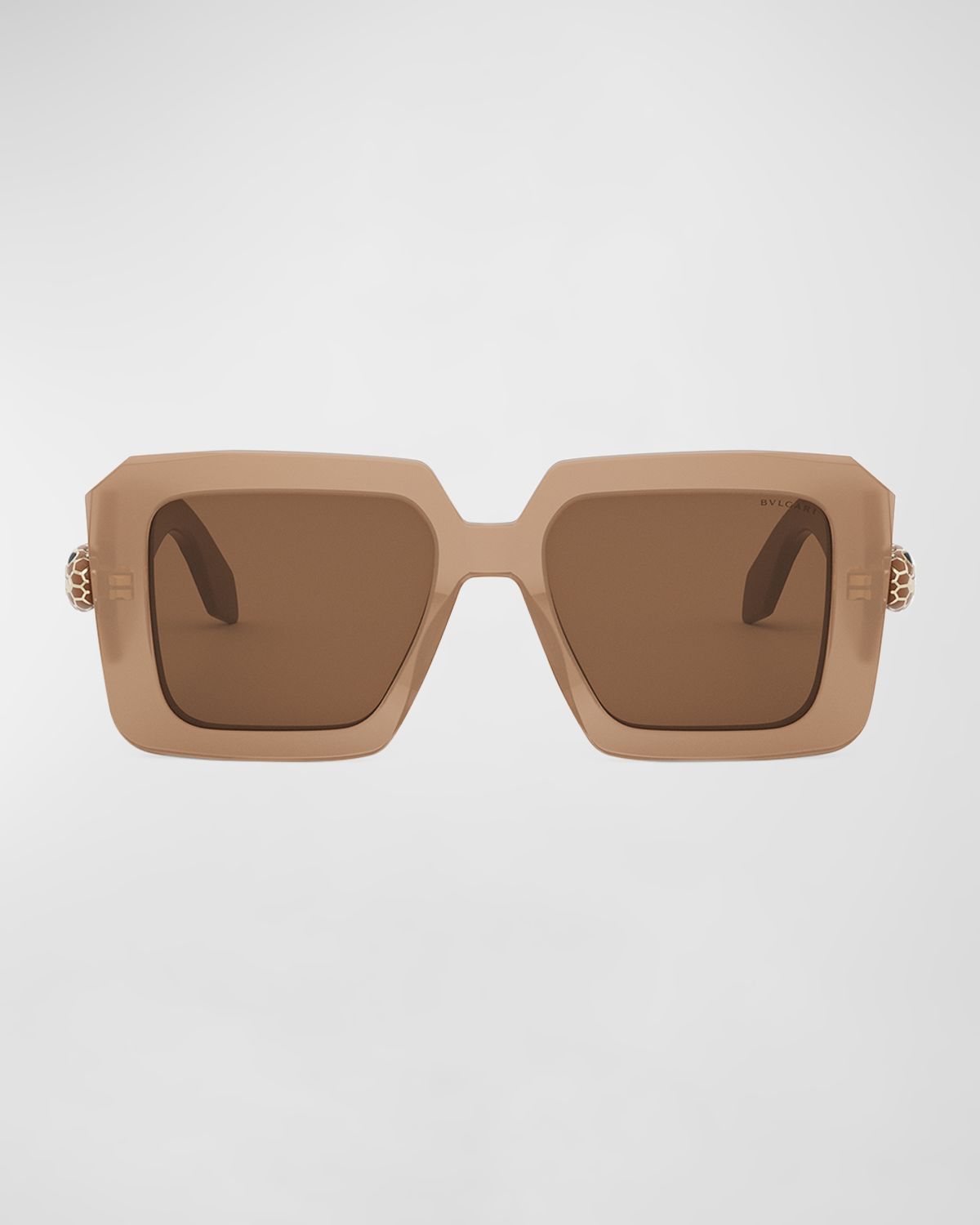 BVLGARI Serpenti Geometric Sunglasses