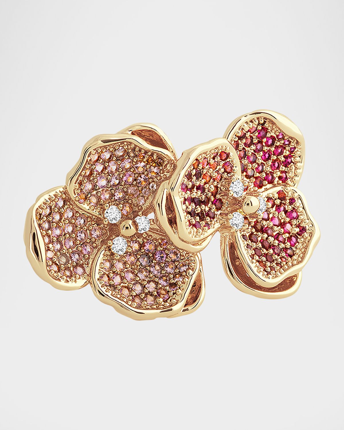 Anabel Aram Jewelry Cubic Zirconia Orchid Ring