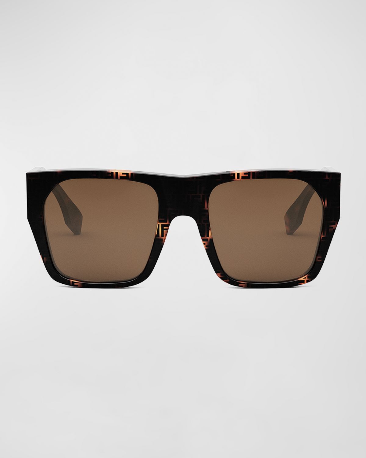 Fendi Baguette Acetate Shields Sunglasses