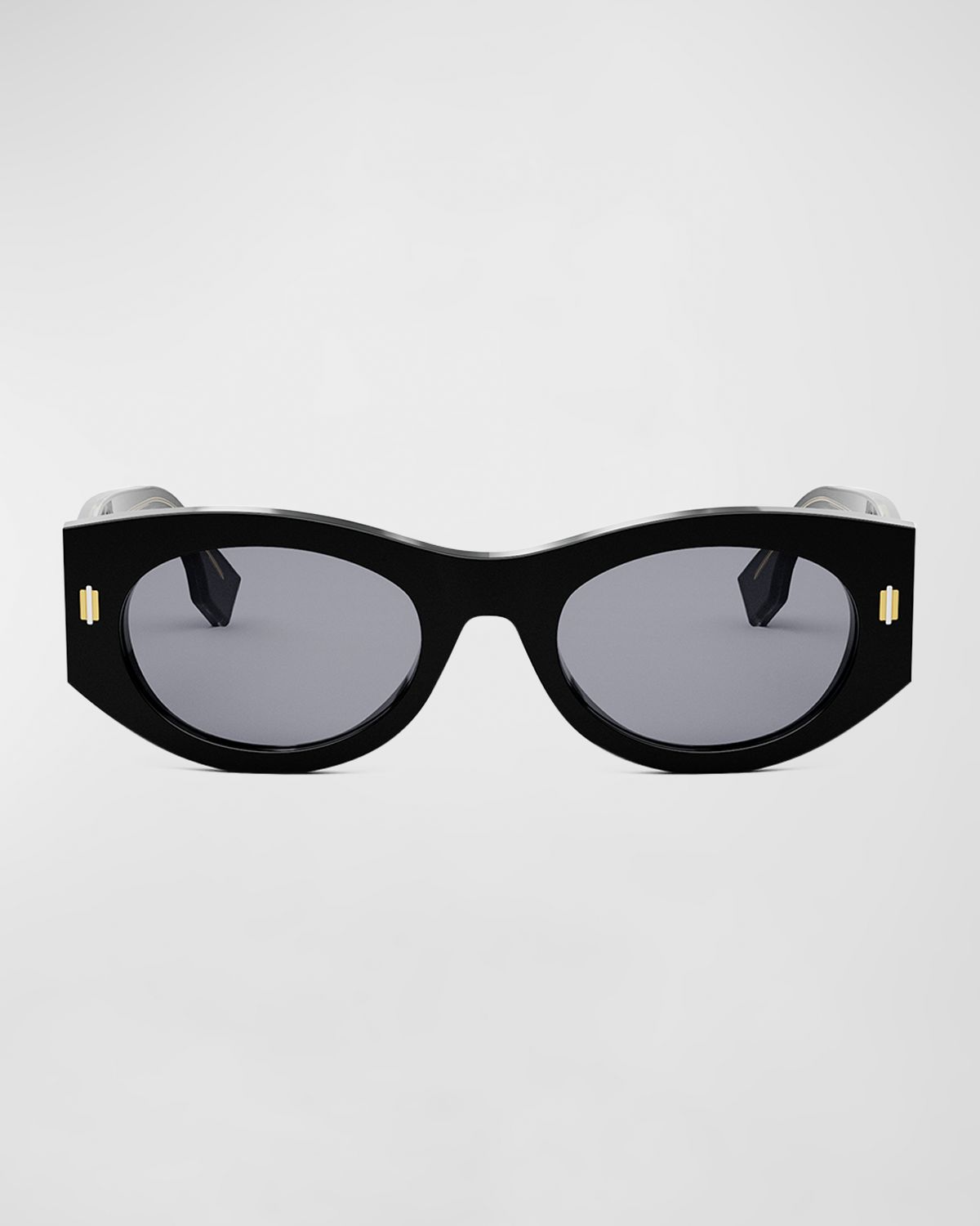 Fendi Roma Acetate Shield Sunglasses