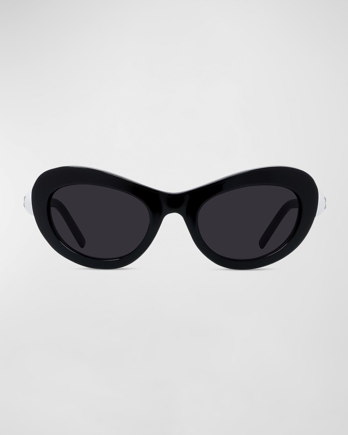 Givenchy Pearlescent Metal Butterfly Sunglasses
