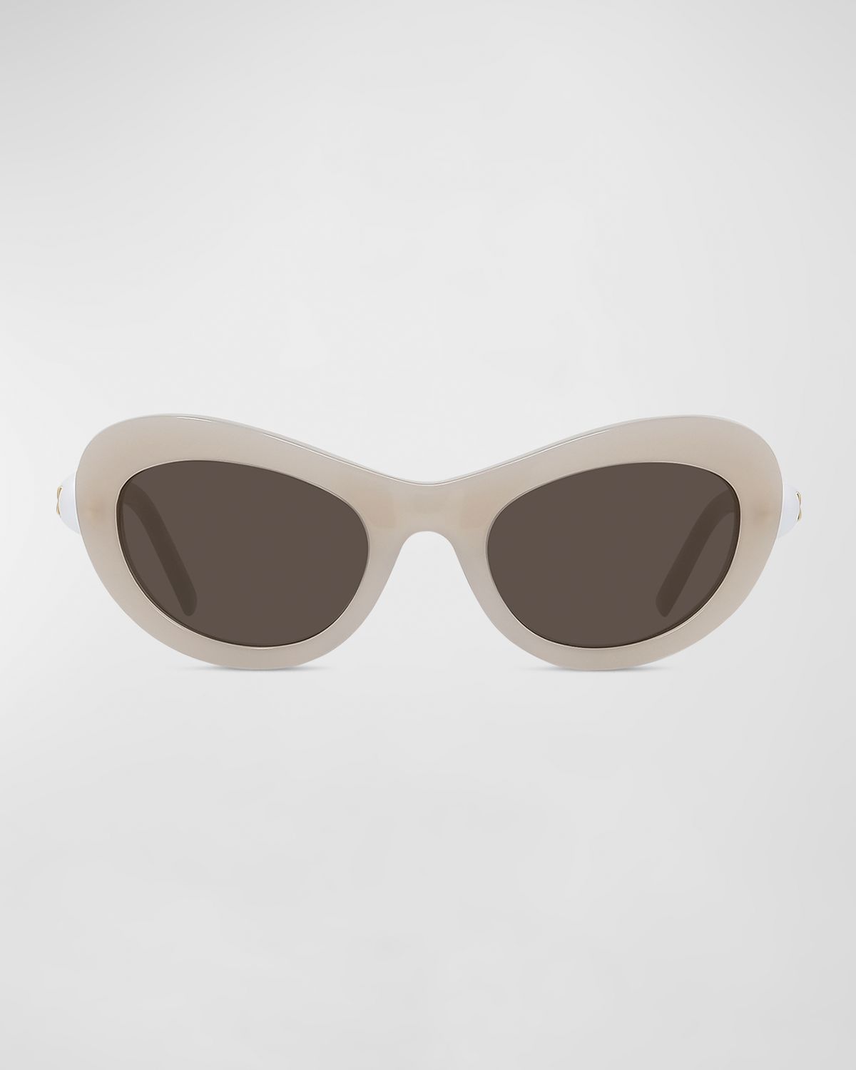 Givenchy Pearlescent Metal Butterfly Sunglasses