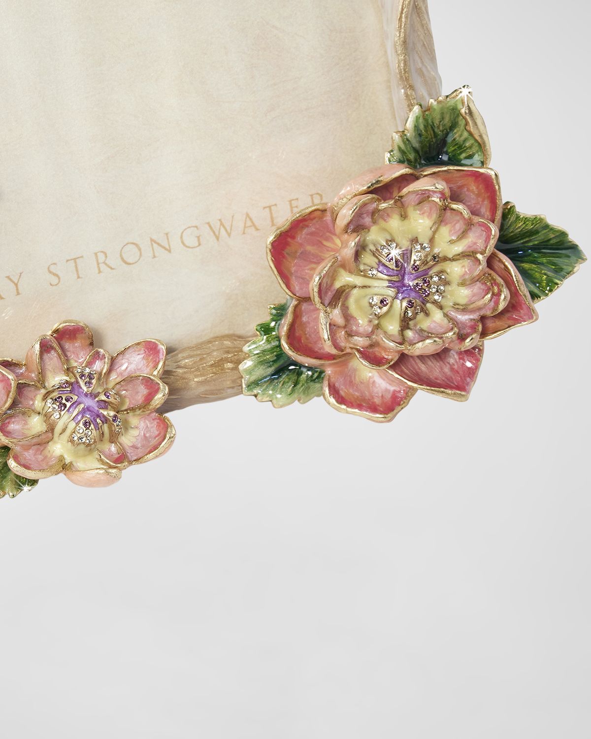 Jay Strongwater Dahlia Frame, 5" x 7"