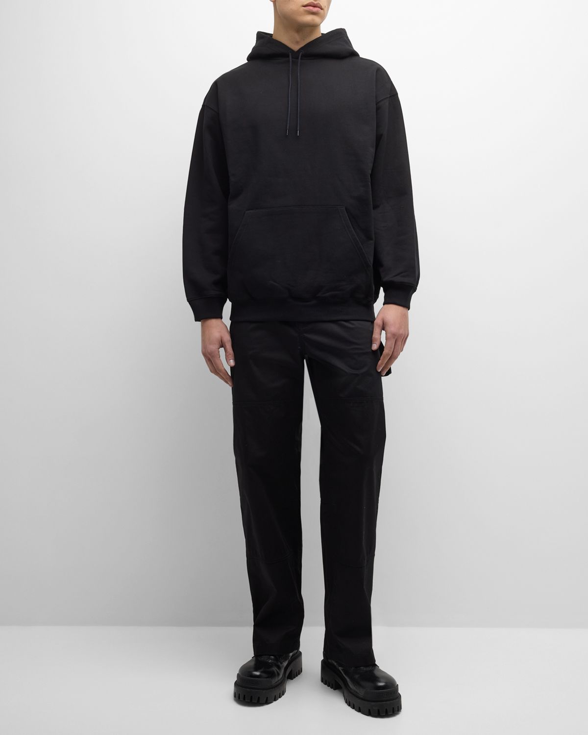 Balenciaga Men 's Hoodie with Back Logo