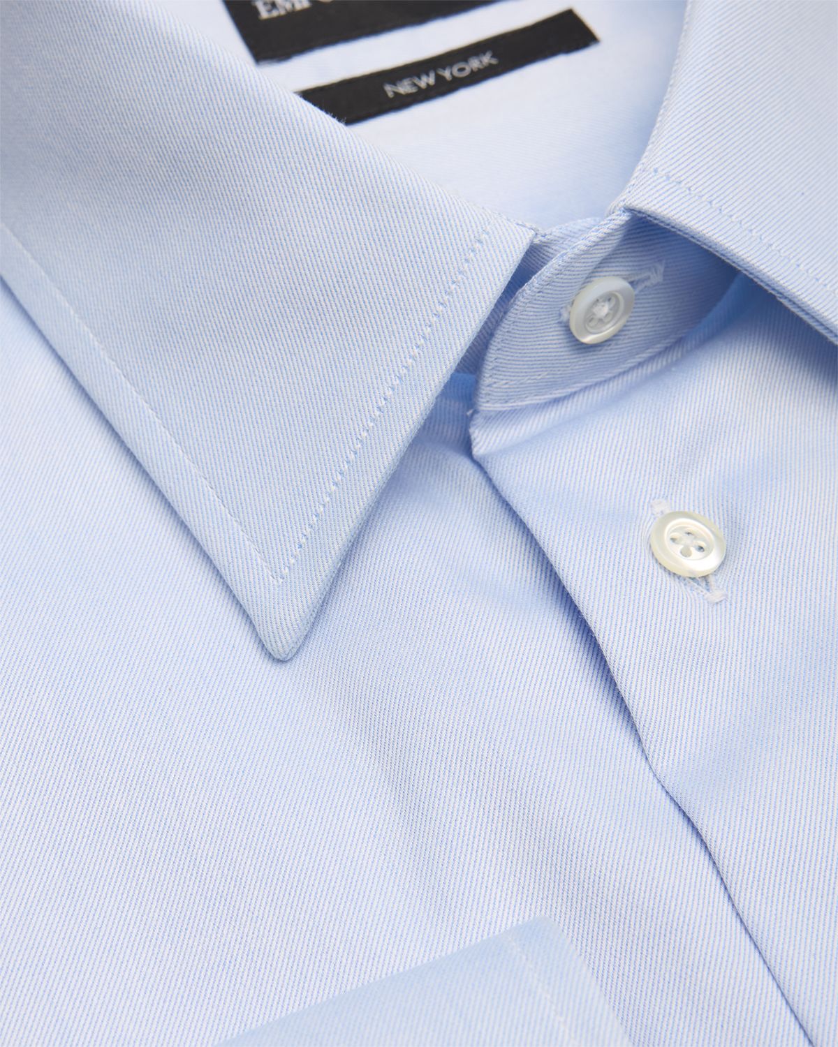 Emporio Armani Men 's Cotton-Stretch French Cuff Dress Shirt