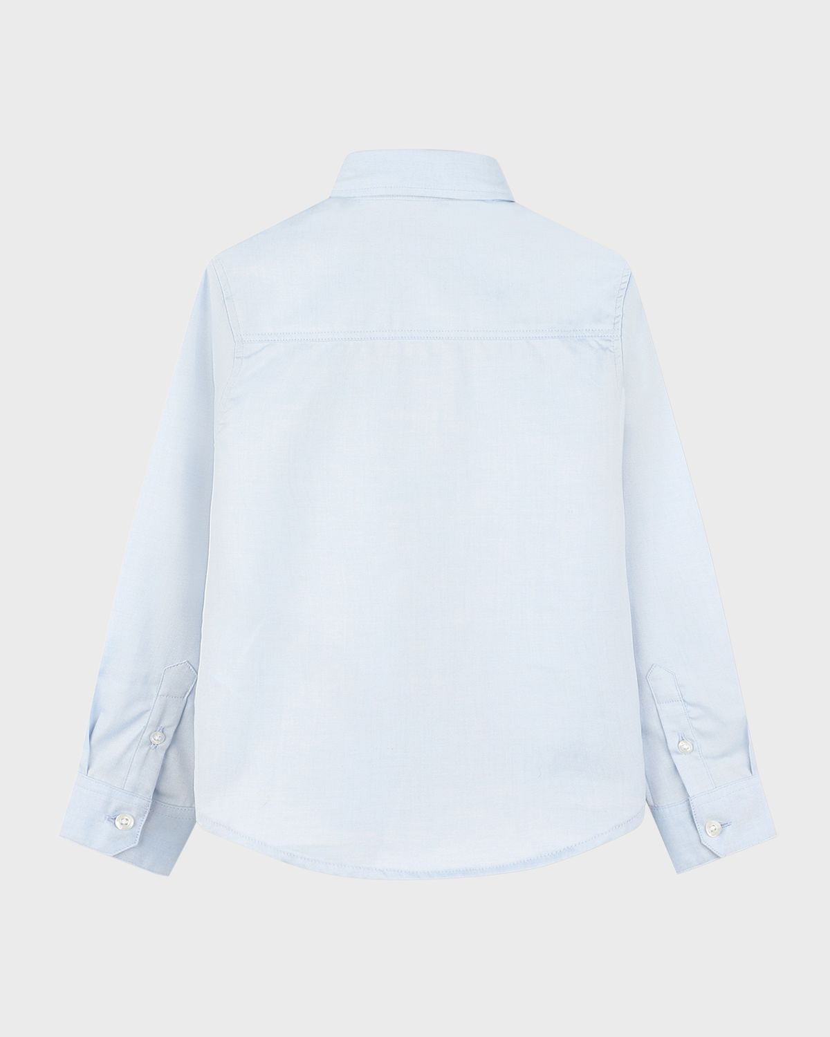 BOSS Boy 's Long-Sleeve Cotton Oxford Shirt, Size 4-1