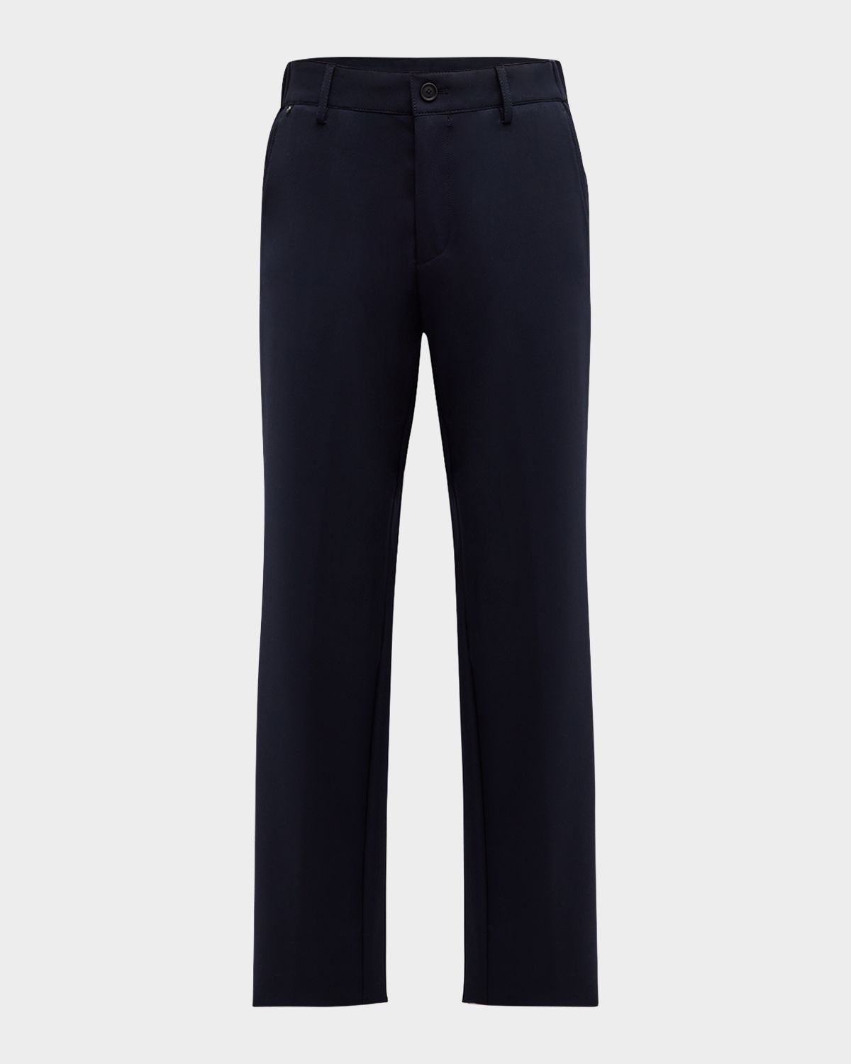 BOSS Men 's Solid Cotton Pants