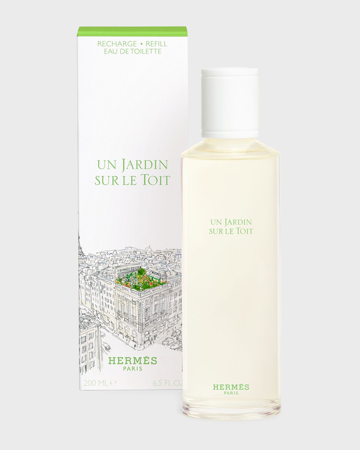 Hermes Un Jardin sur le Toit Eau de Toilette Refill, 6.5 oz.