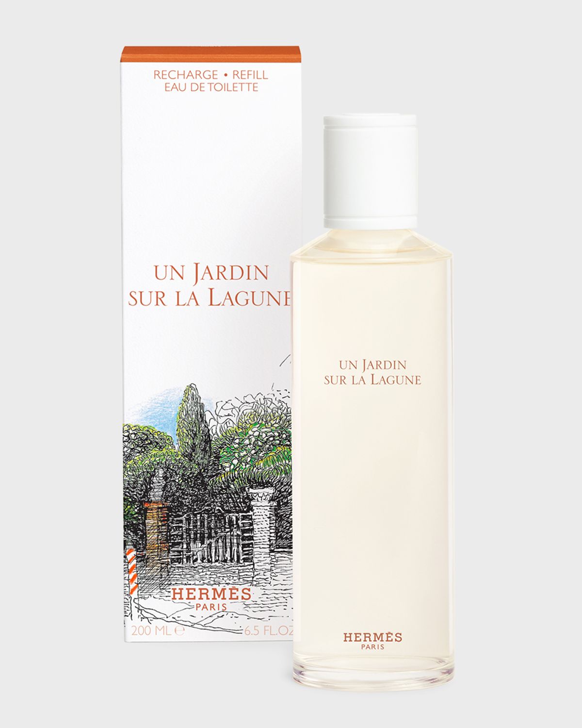 Hermes Un Jardin sur la Lagune Eau de Toilette Refill, 6.5 oz.