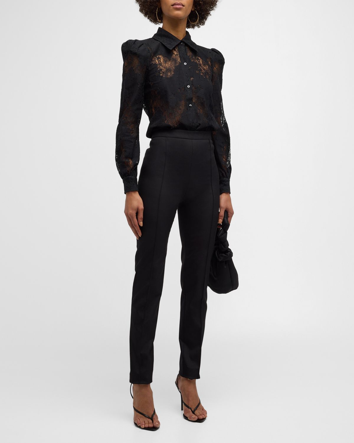 L 'Agence Jenica Lace Blouse