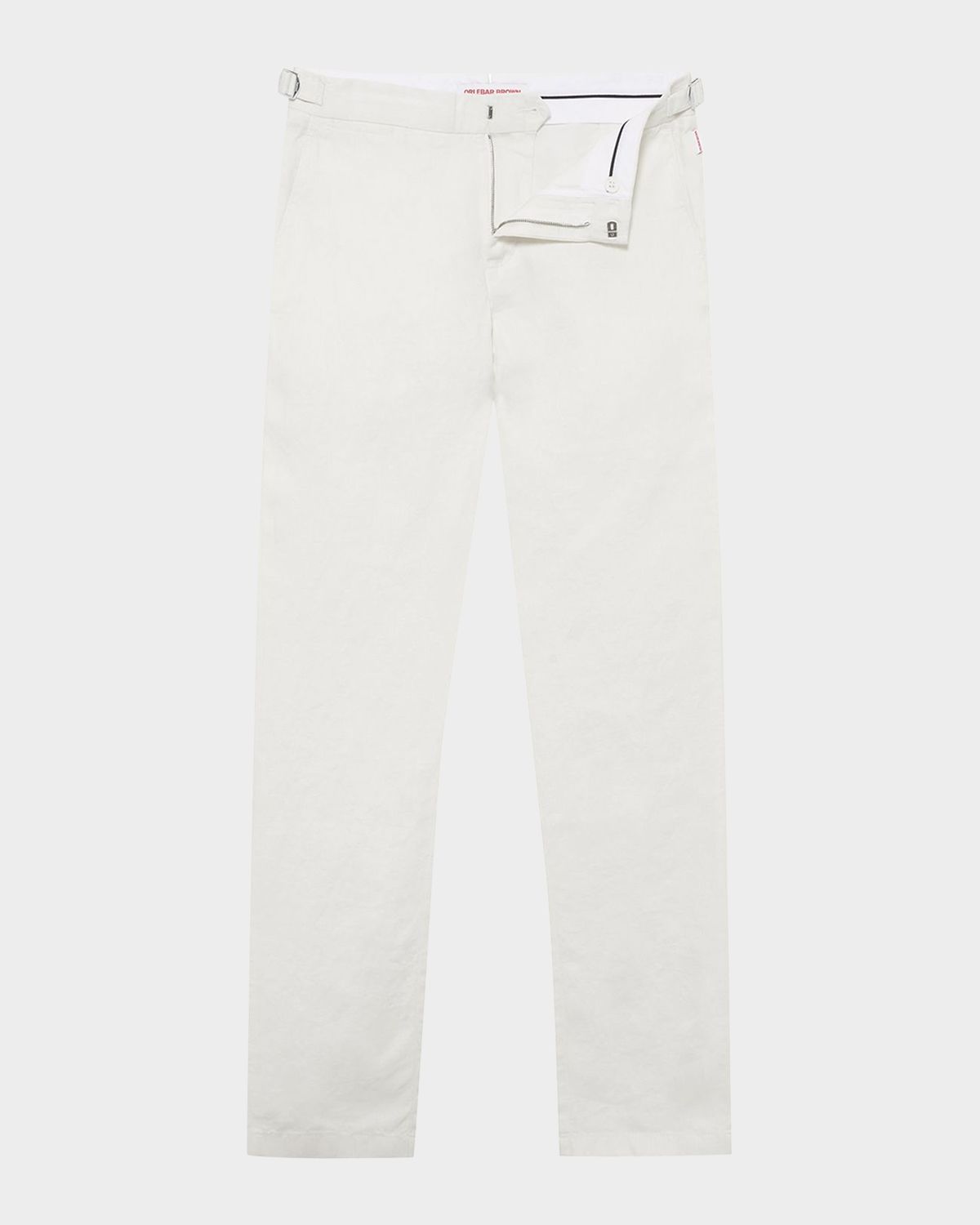 Orlebar Brown Men 's Griffon Tailored Linen Pants