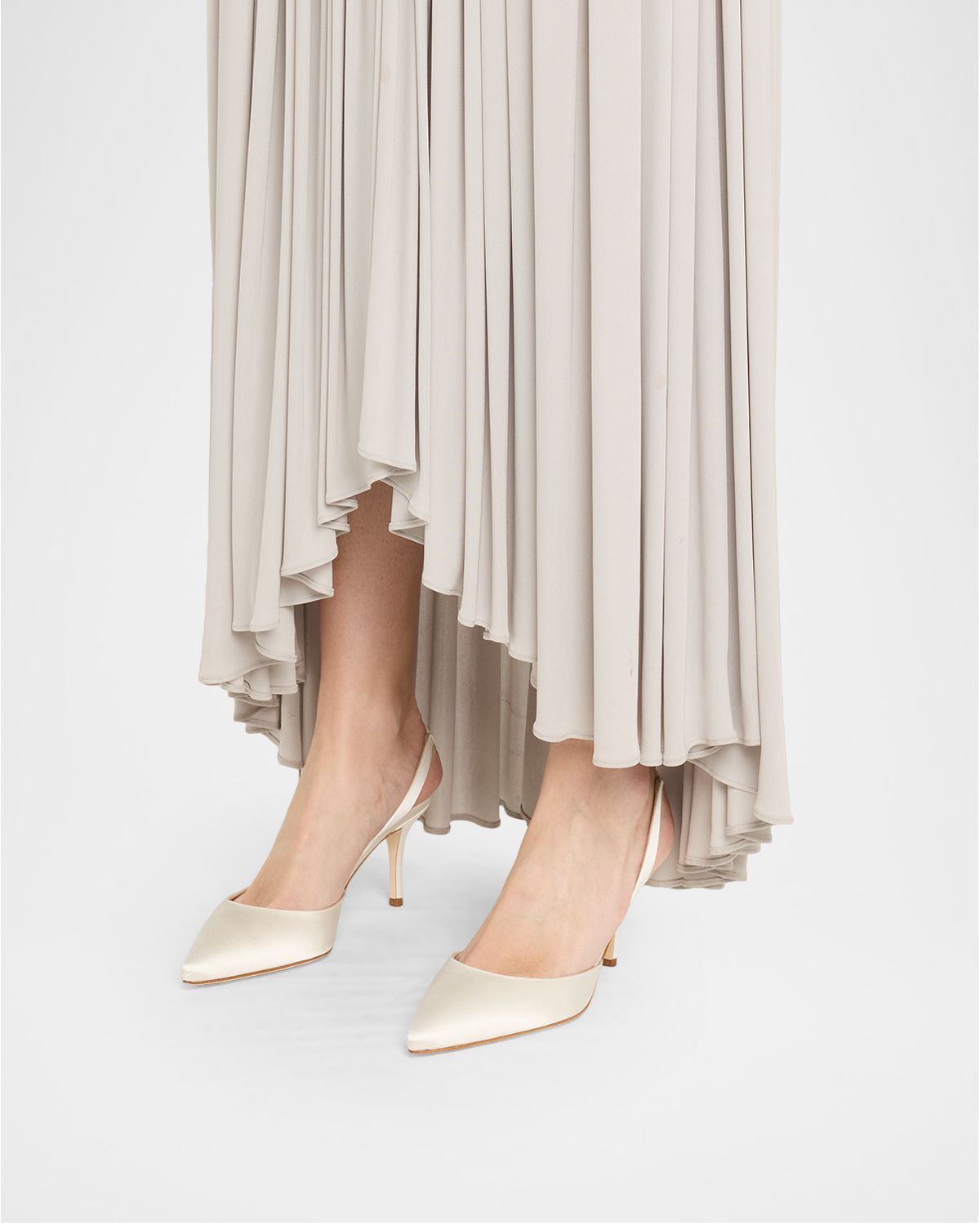 Manolo Blahnik 70mm Carolyne Satin Slingback Pumps | Thumbnail 6 Manolo Blahnik 70mm Carolyne Satin Slingback Pumps | Thumbnail 6