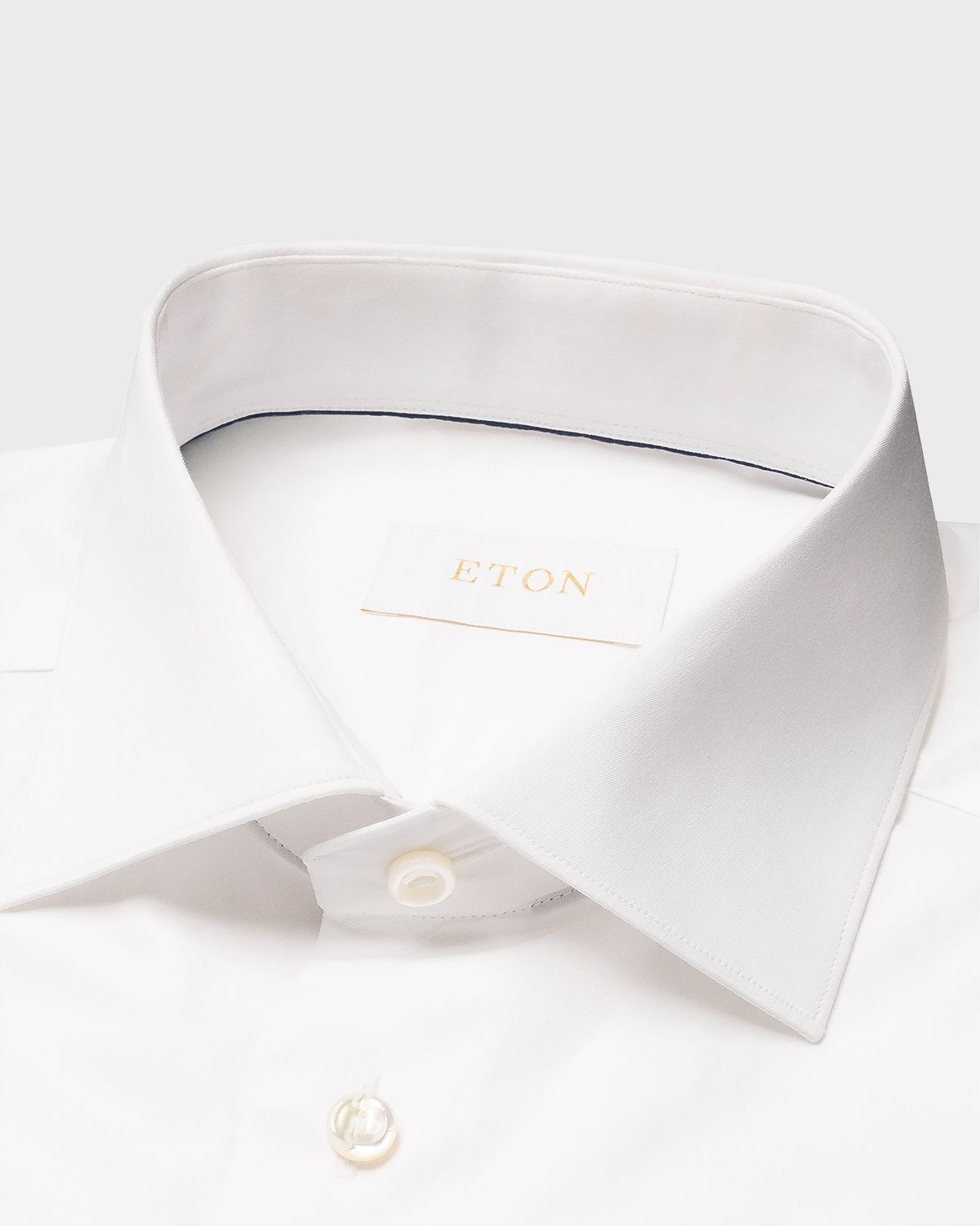 Eton Men 's Slim Fit Elevated Twill Shirt