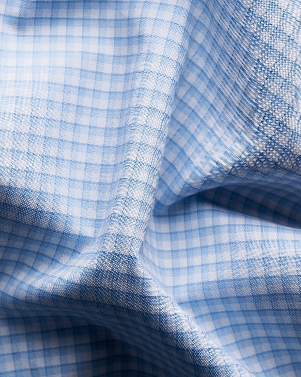 Eton Men 's Contemporary Check Elevated Poplin Shirt