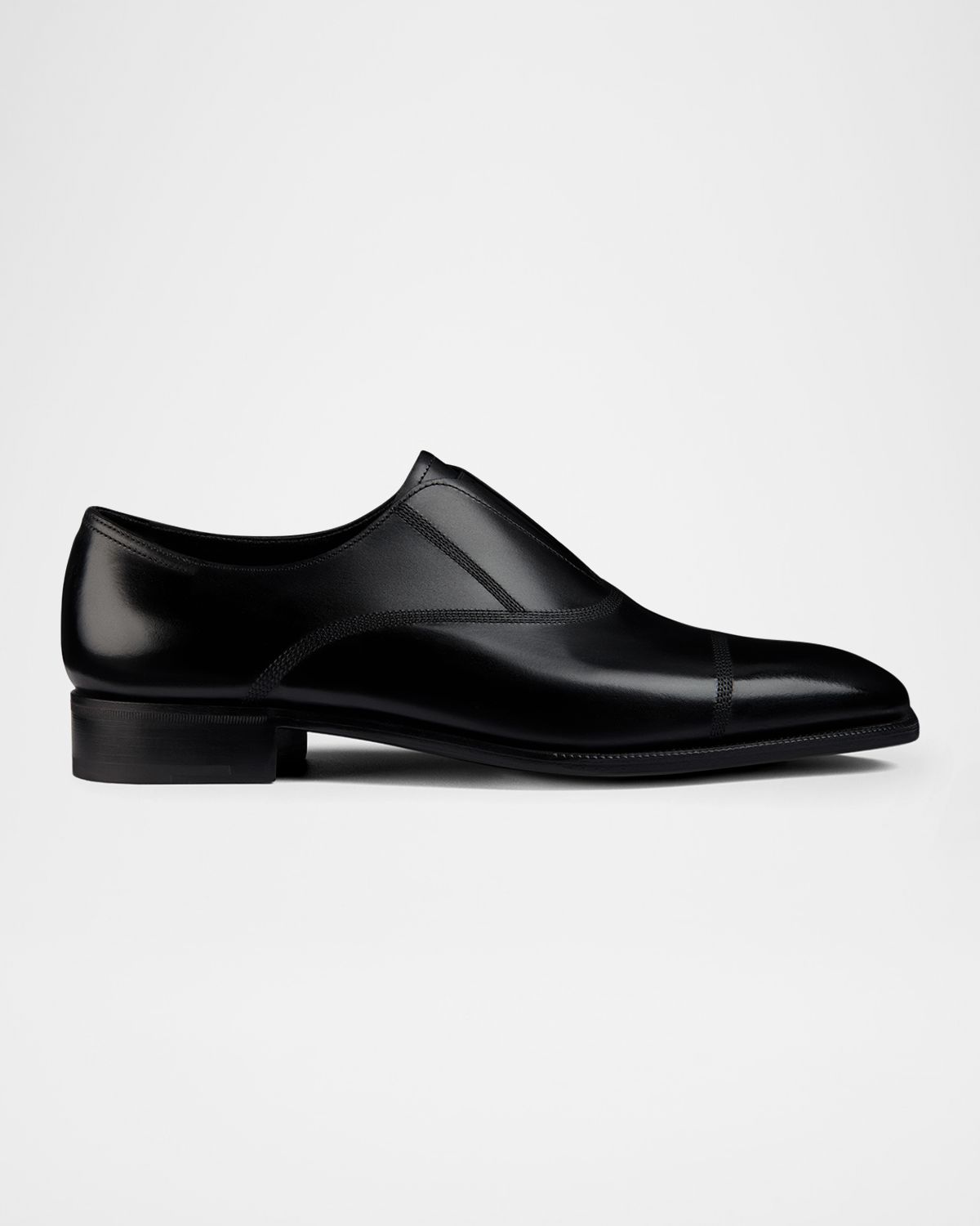 John Lobb Men 's Mansell Leather Loafers