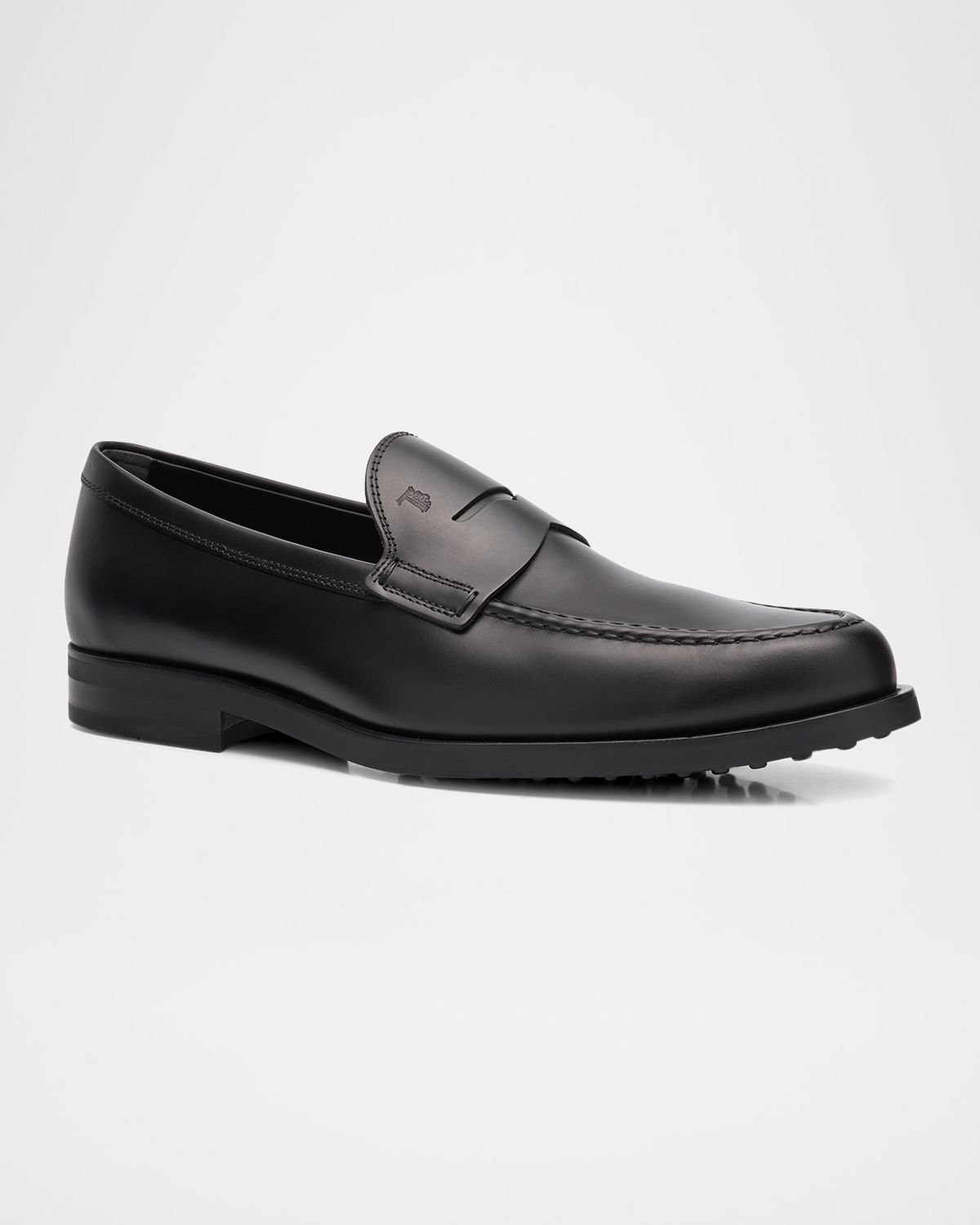 Tod 's Men 's Leather Moccasin Penny Loafers