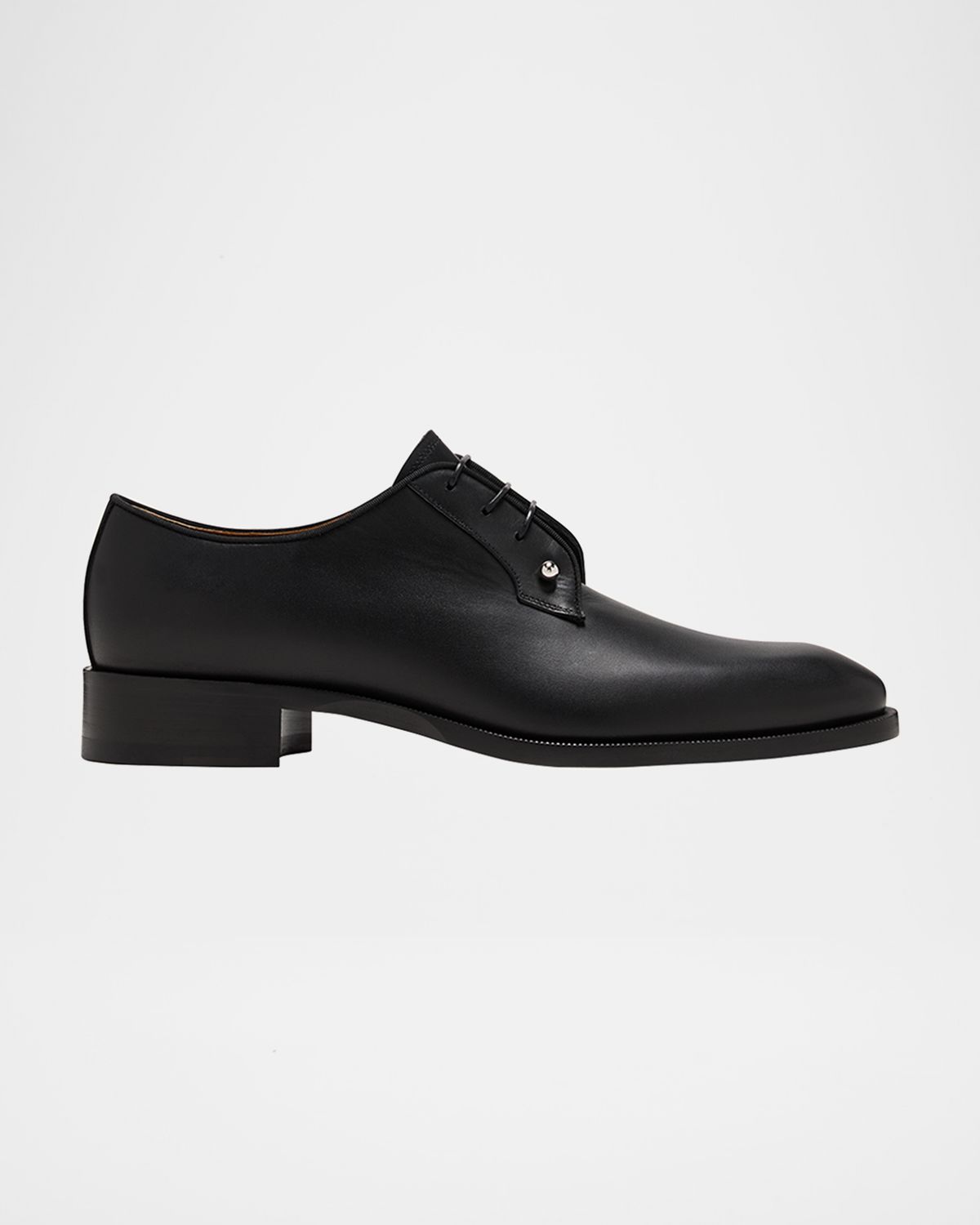 Christian Louboutin Men 's Chambeliss Collar-Pin Leather Derby Shoes | Thumbnail 6